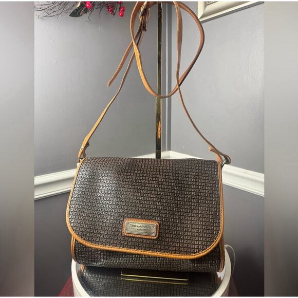 70s Vintage Original Ted Lapidus adjustable strap purse - Picture 4 of 14